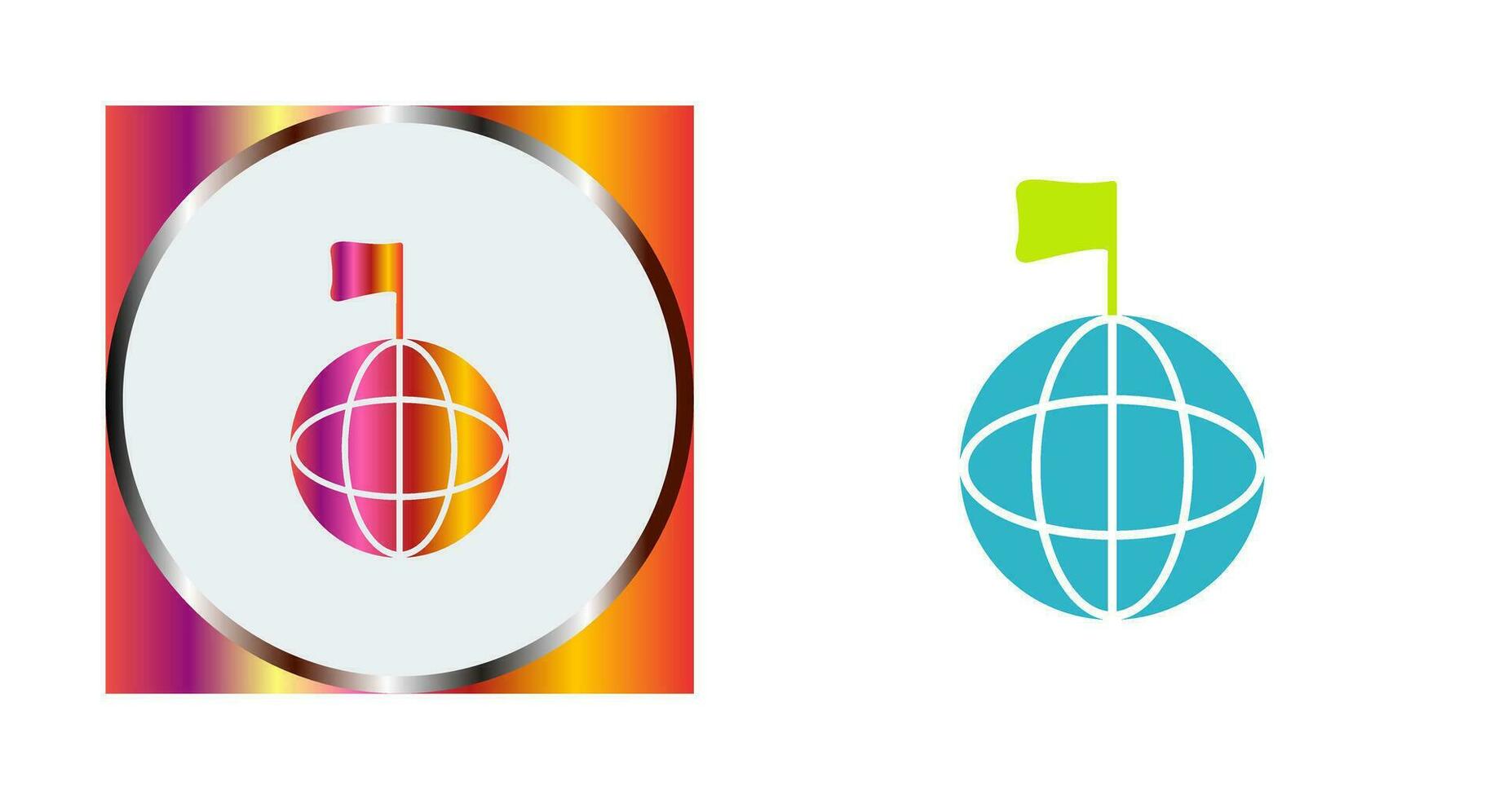 Unique Global Signals Vector Icon