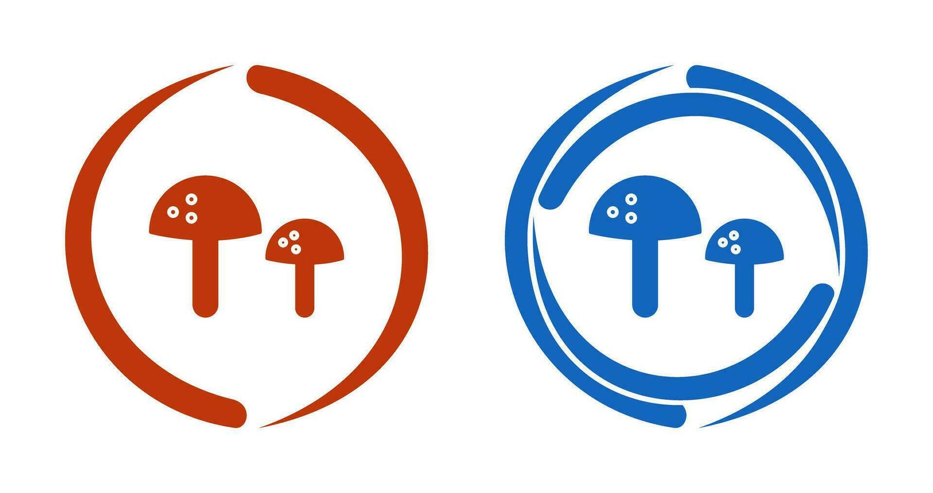 Mushrooms Vector Icon