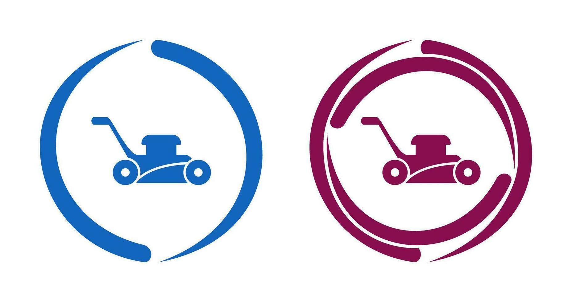 Lawn Mower Vector Icon