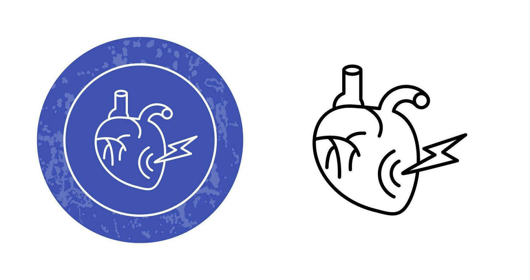 Heart Attack Vector Icon