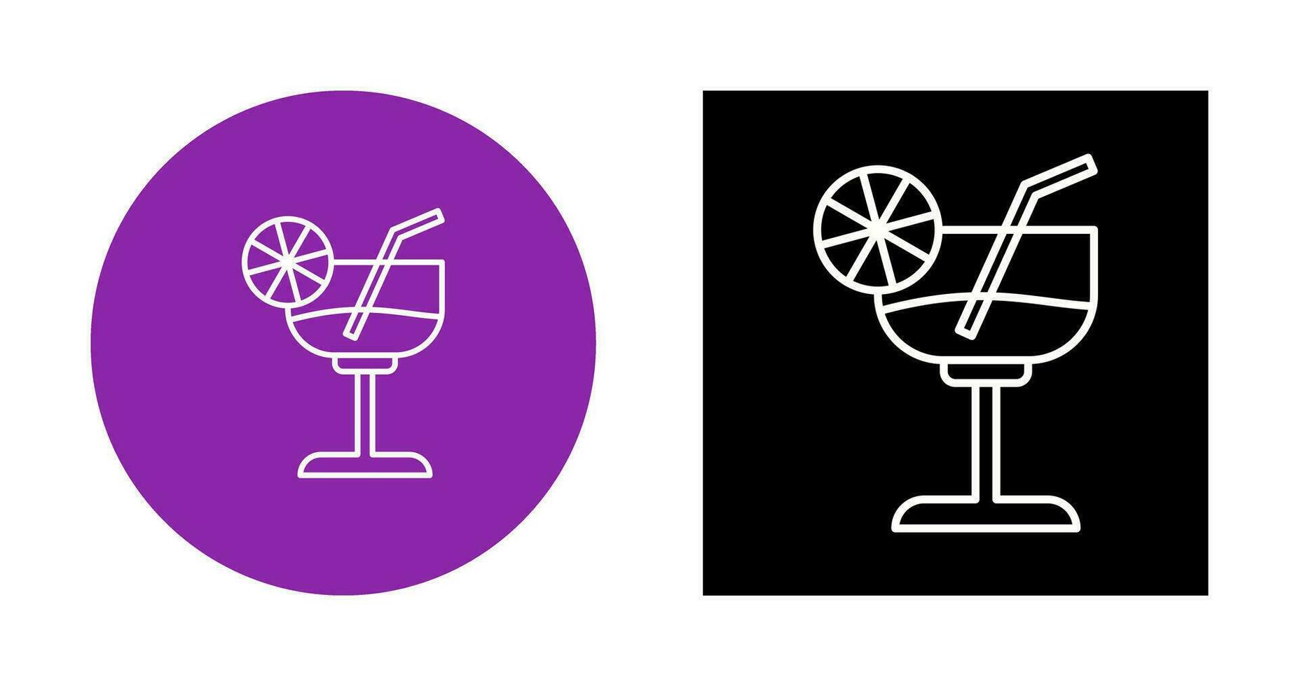 Cocktail Vector Icon