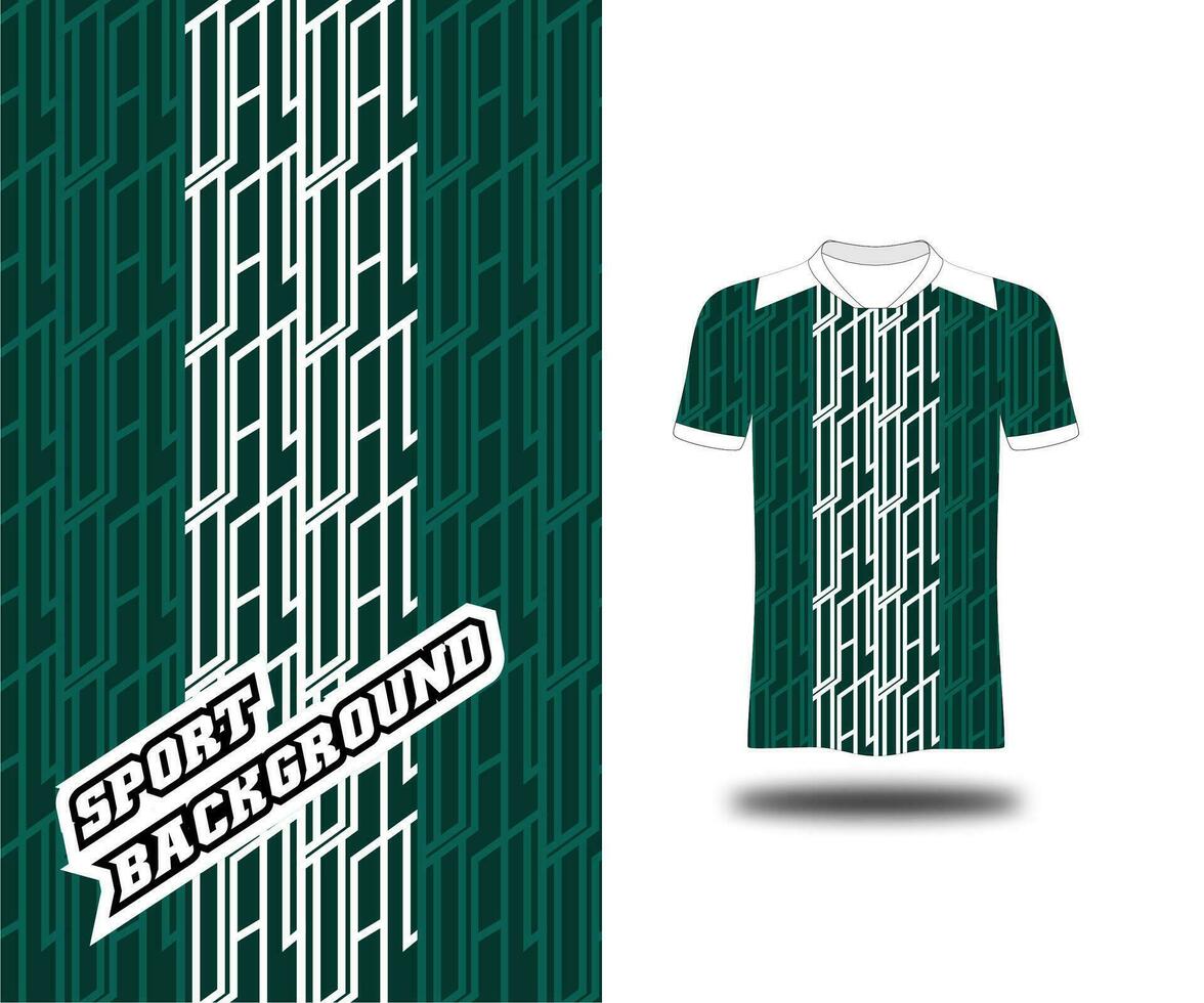 Line pattern sport jersey kit design vector