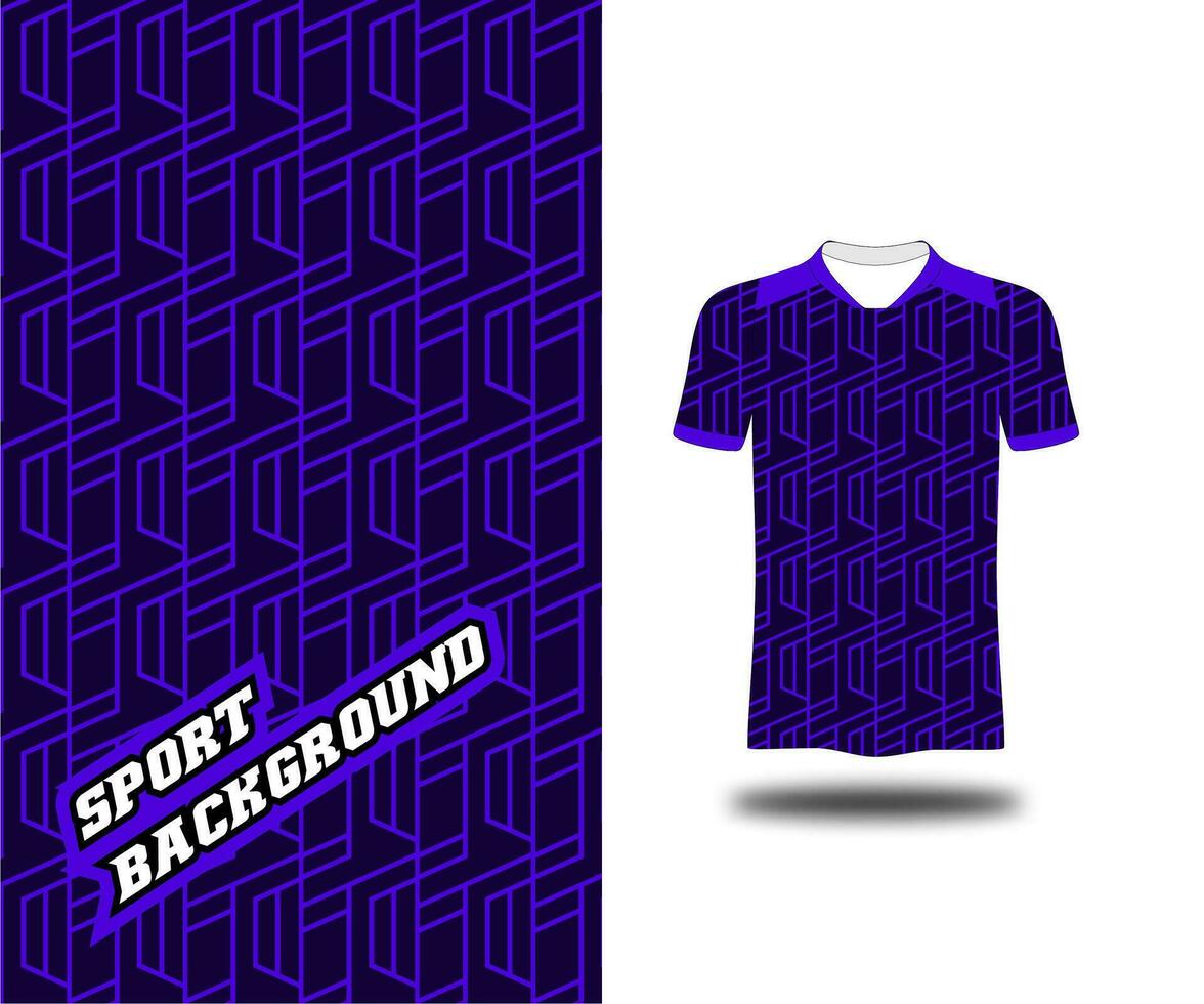 Line pattern sport jersey kit mock up football vector