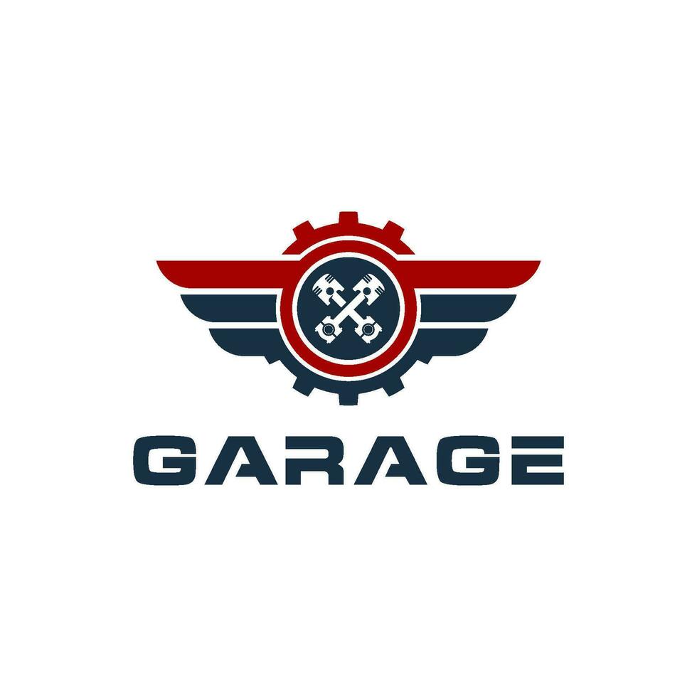 AUTO GARAGE VECTOR DESIGN LOGO