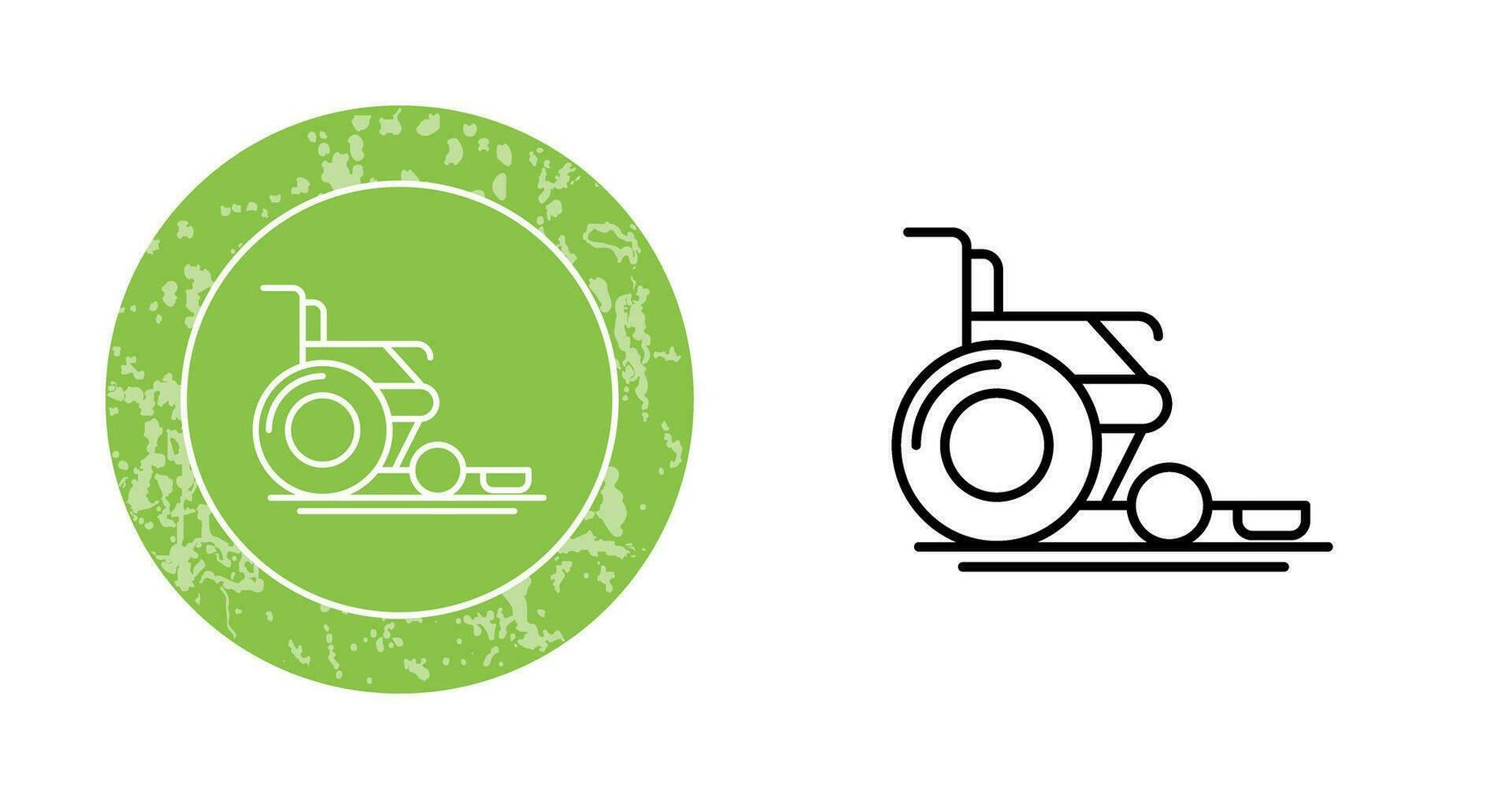 Wheel Chair Vector Icon