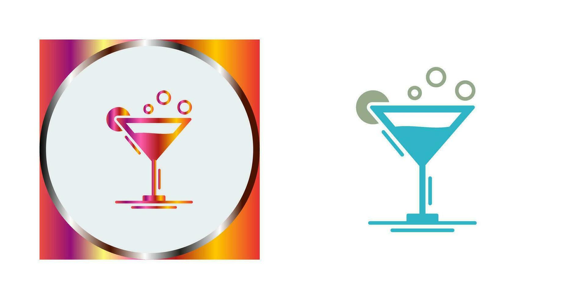 Cocktail Vector Icon