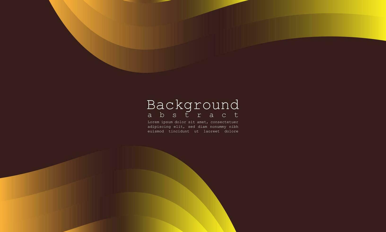 Abstract geometric background, gradient orange liquid wave  Vector Illustration for graphic design, website template, landing page, ui . eps 10