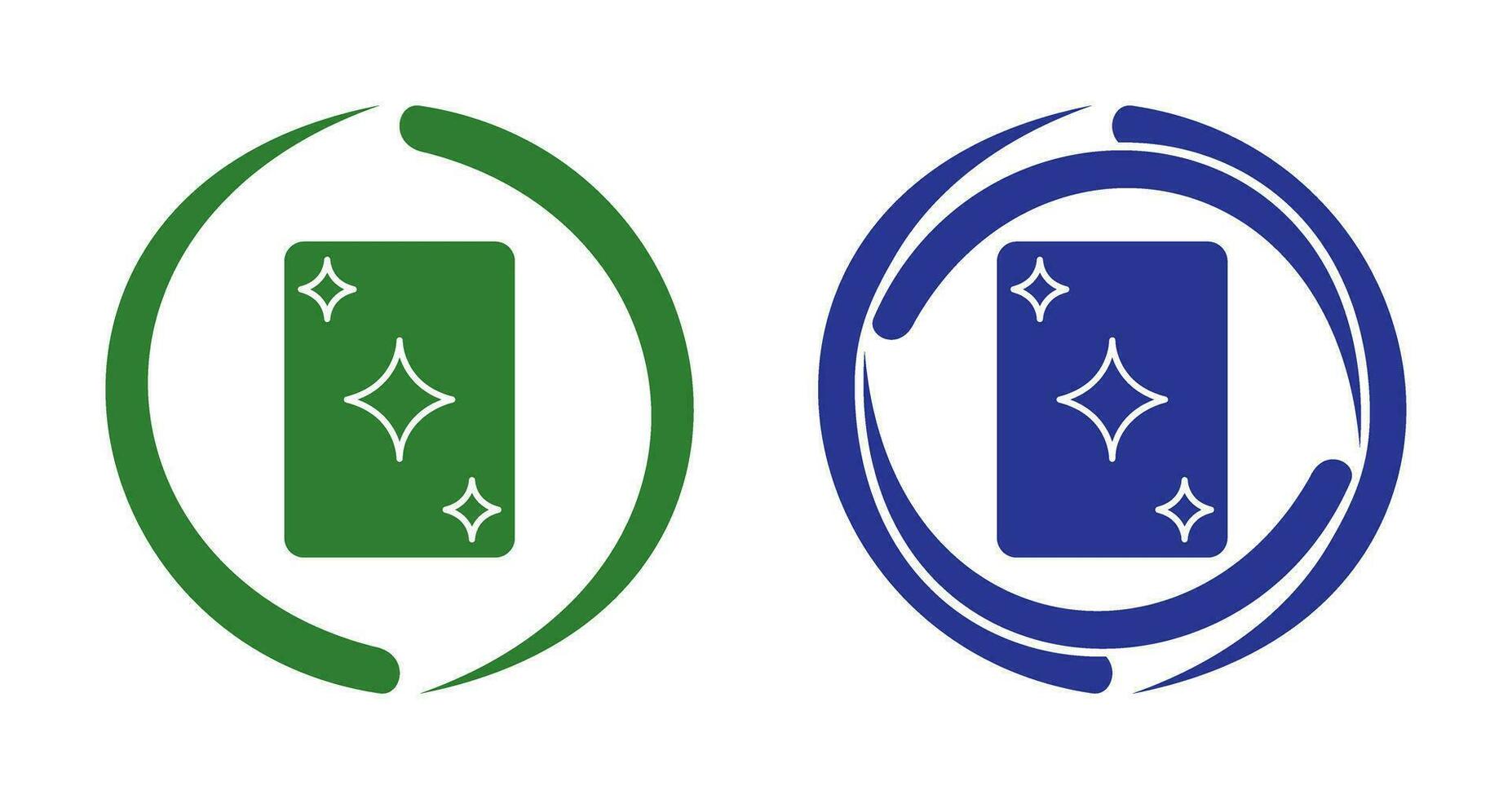 Unique Card Vector Icon