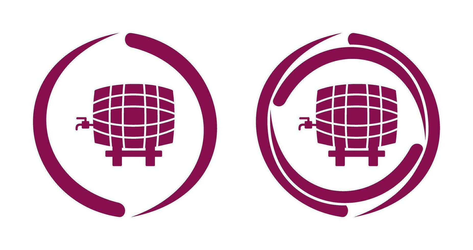 Barrel with Tap Vector Icon