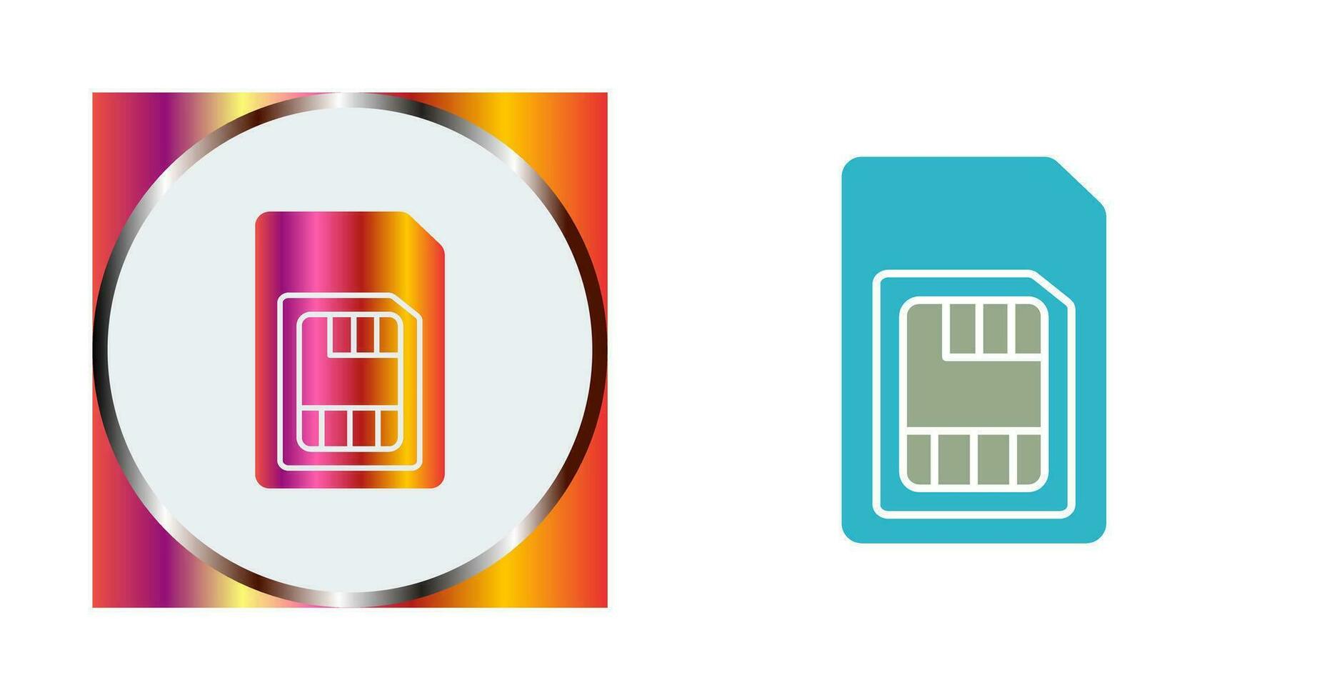 Sim Card Vector Icon