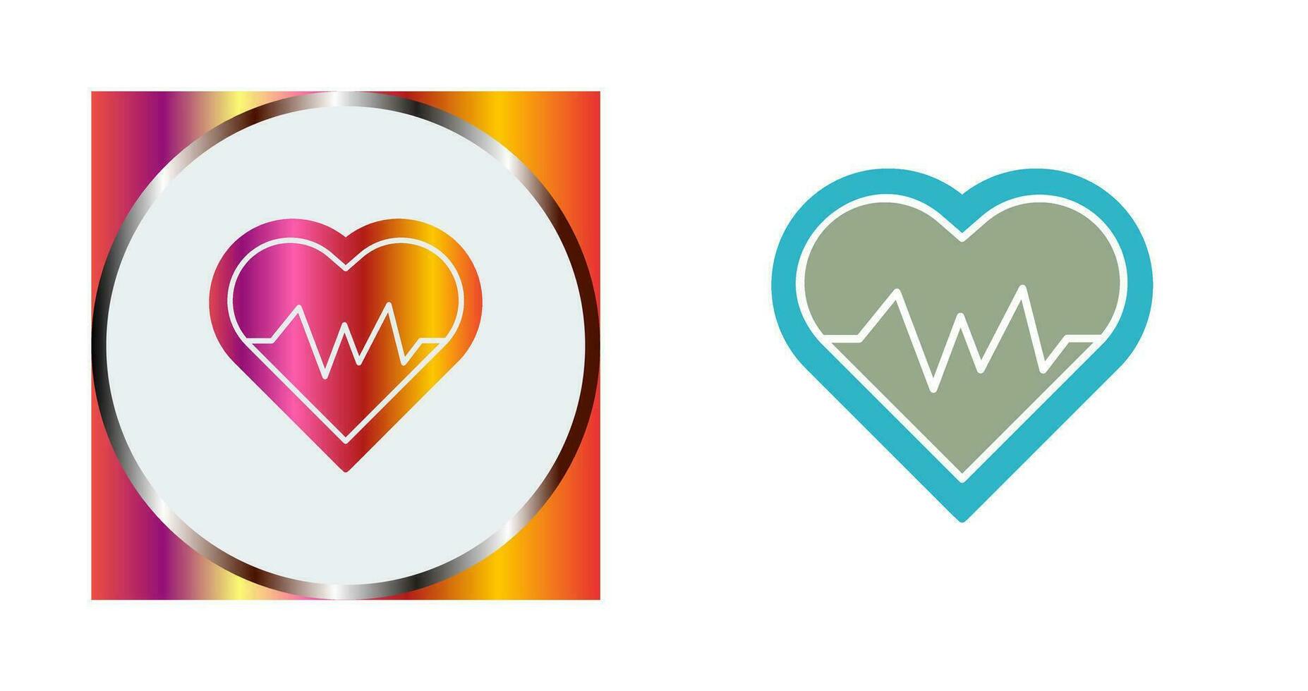 Heart Beat Vector Icon