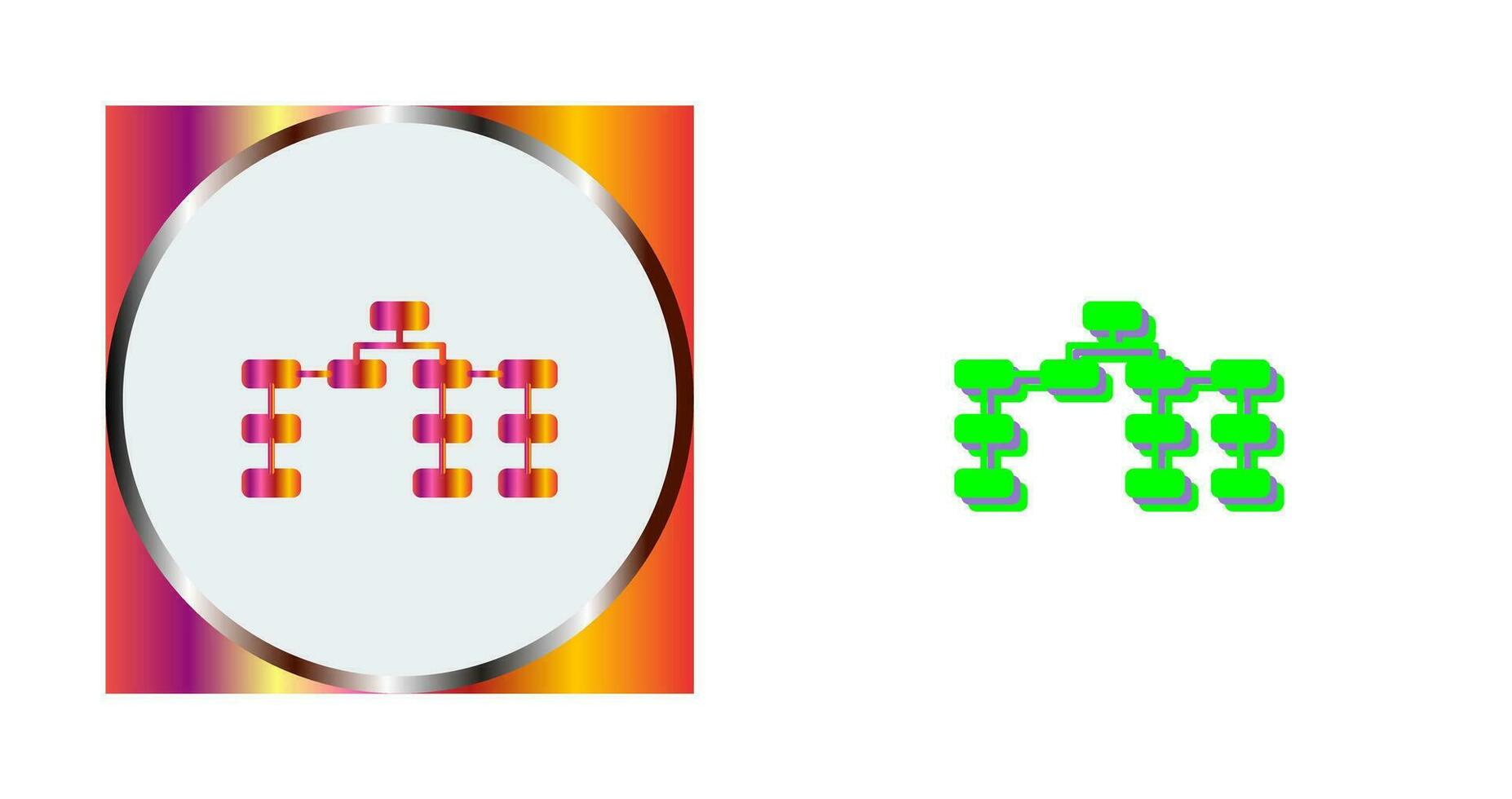 icono de vector de estructura de seo único