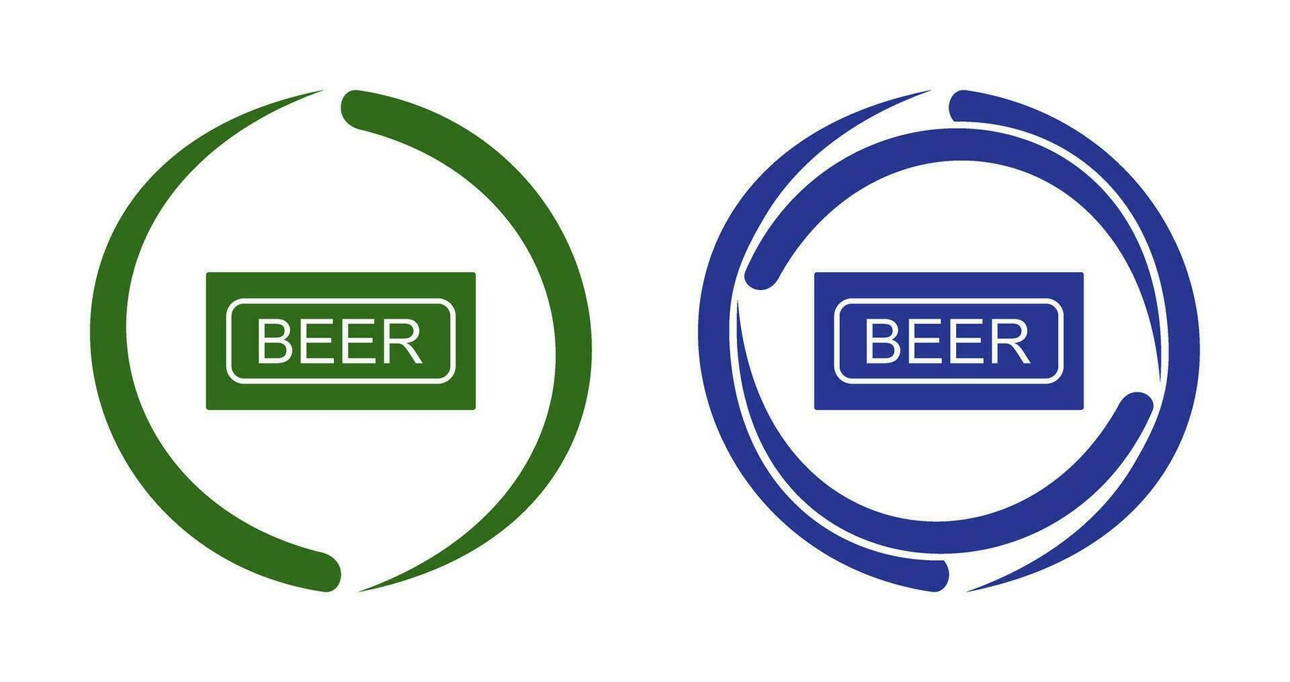 icono de vector de signo de cerveza