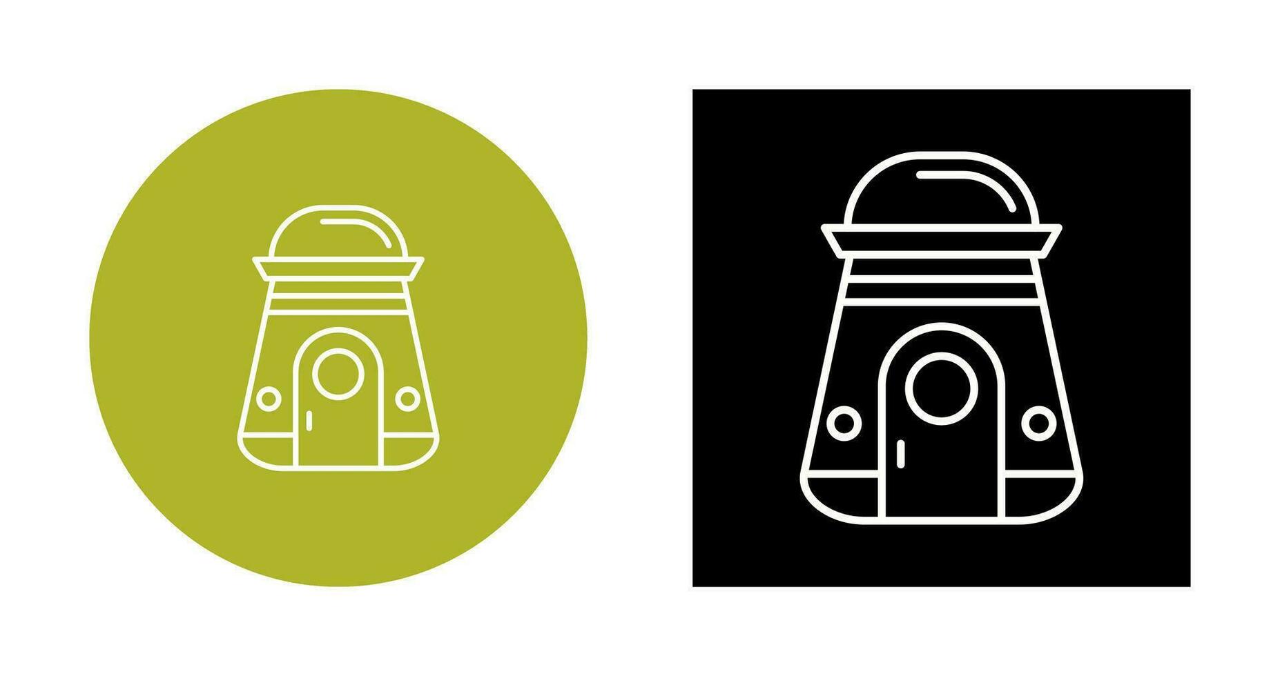 Space Capsule Vector Icon
