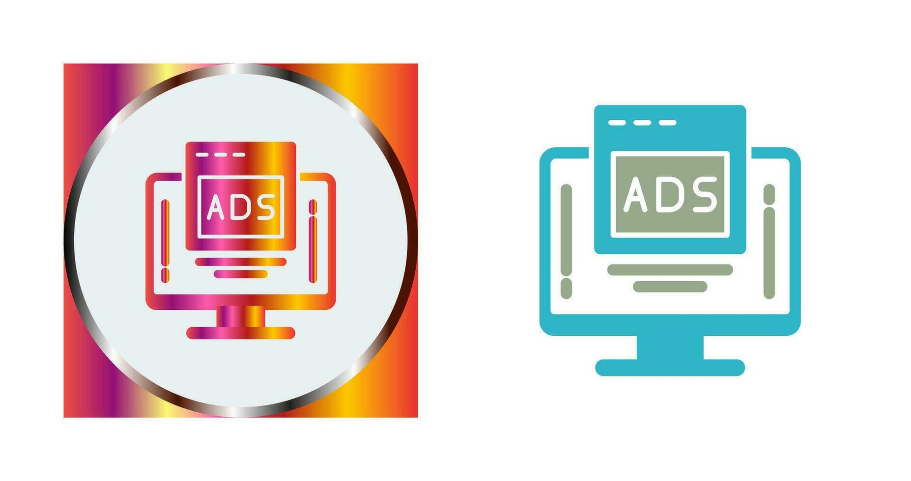 Digital Advertising Vector Icon