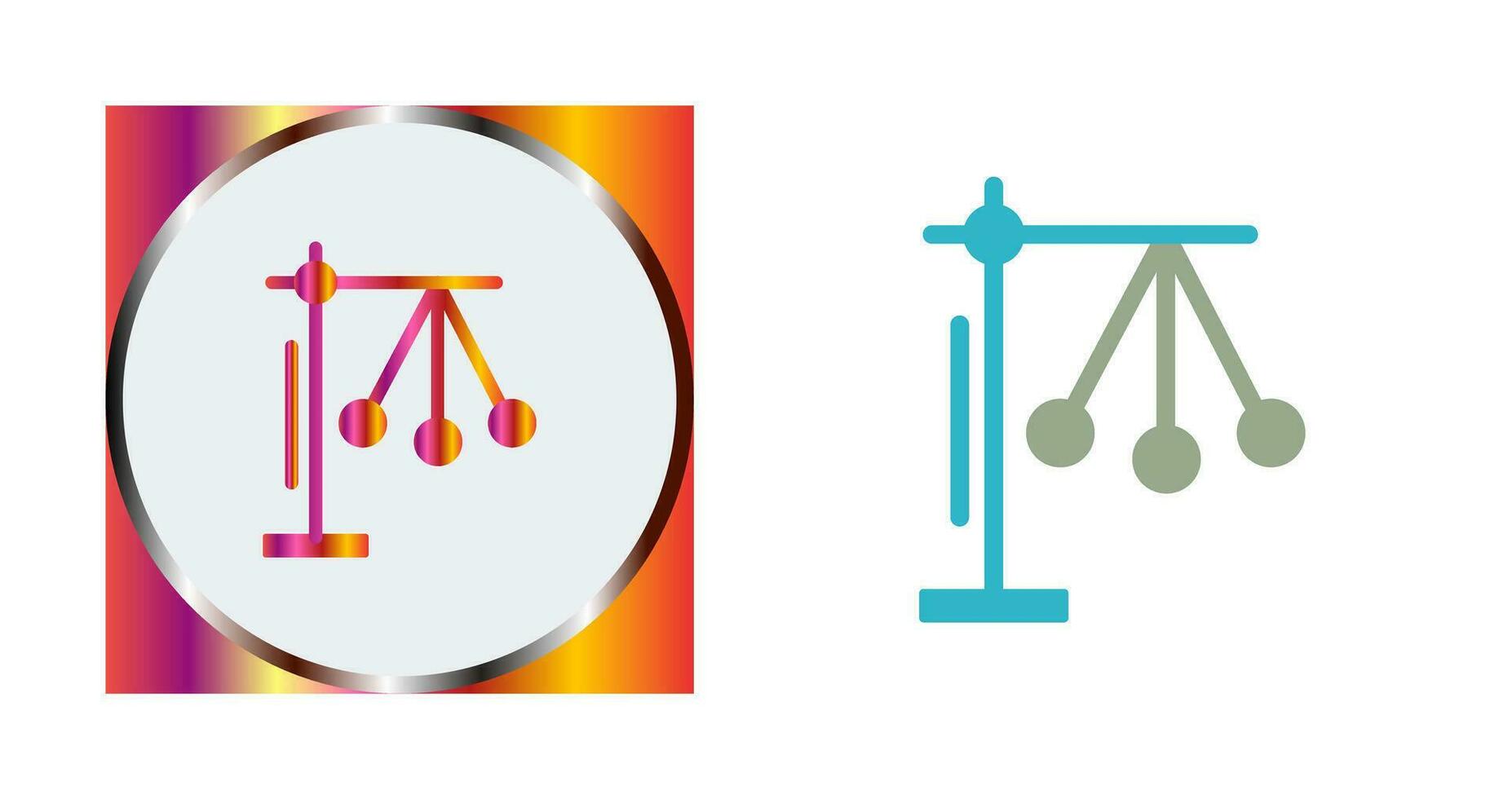 Pendulum Vector Icon