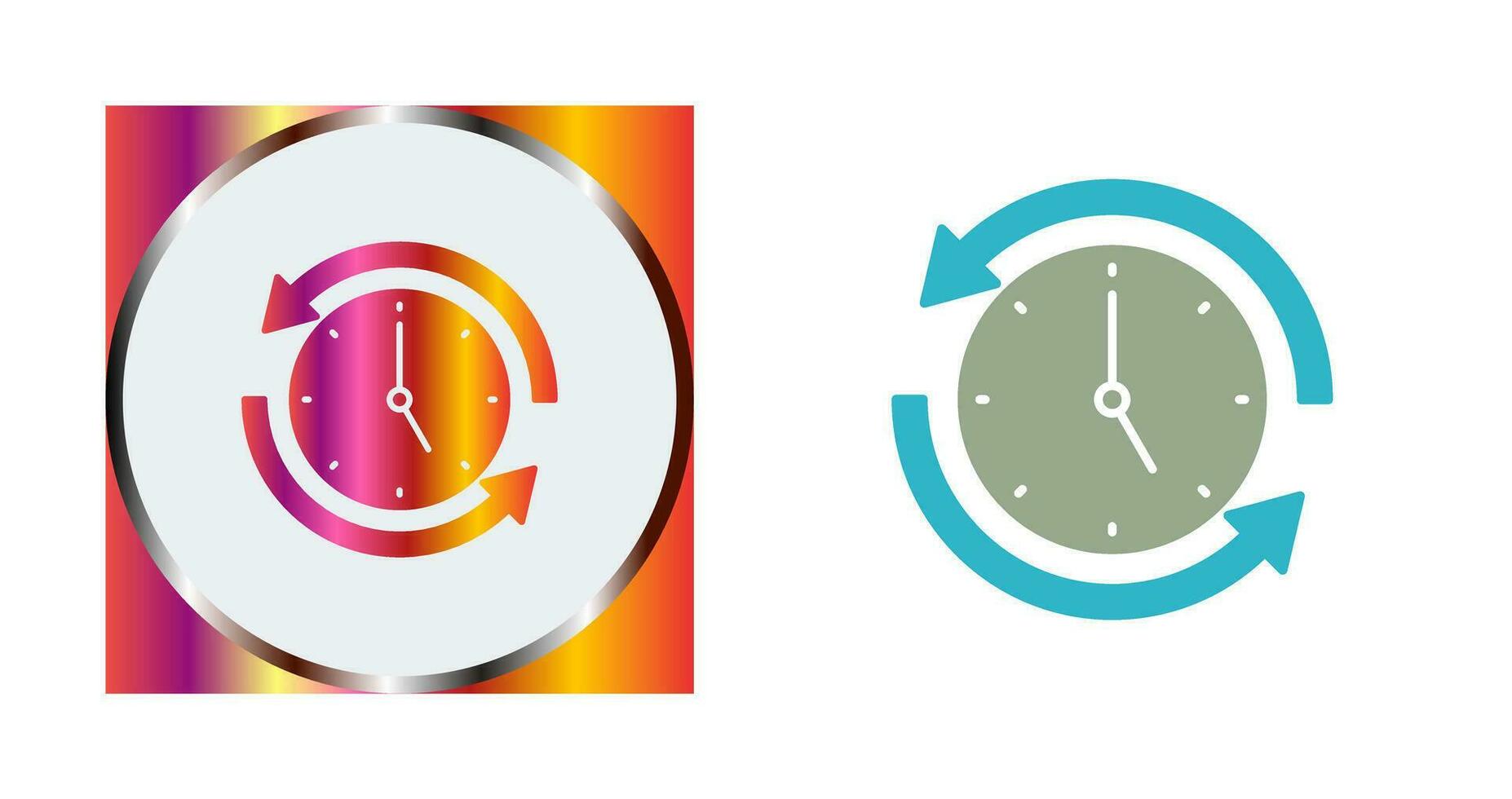 Run Time Vector Icon