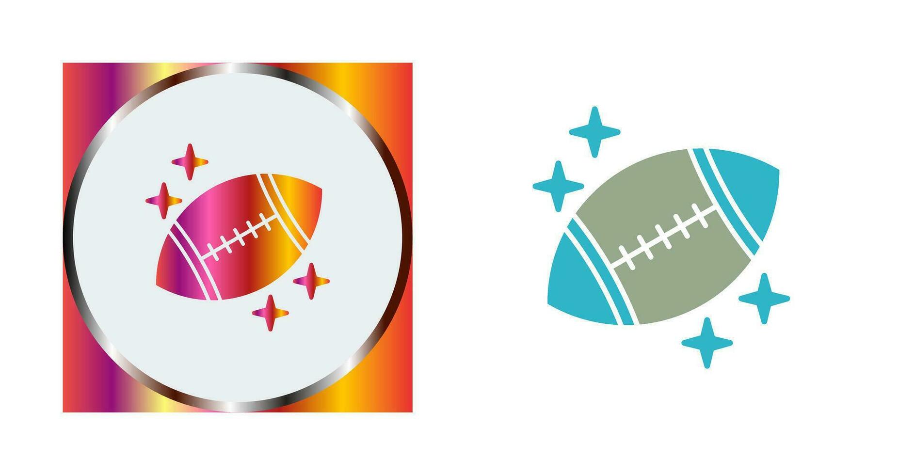 Rugby Vector Icon