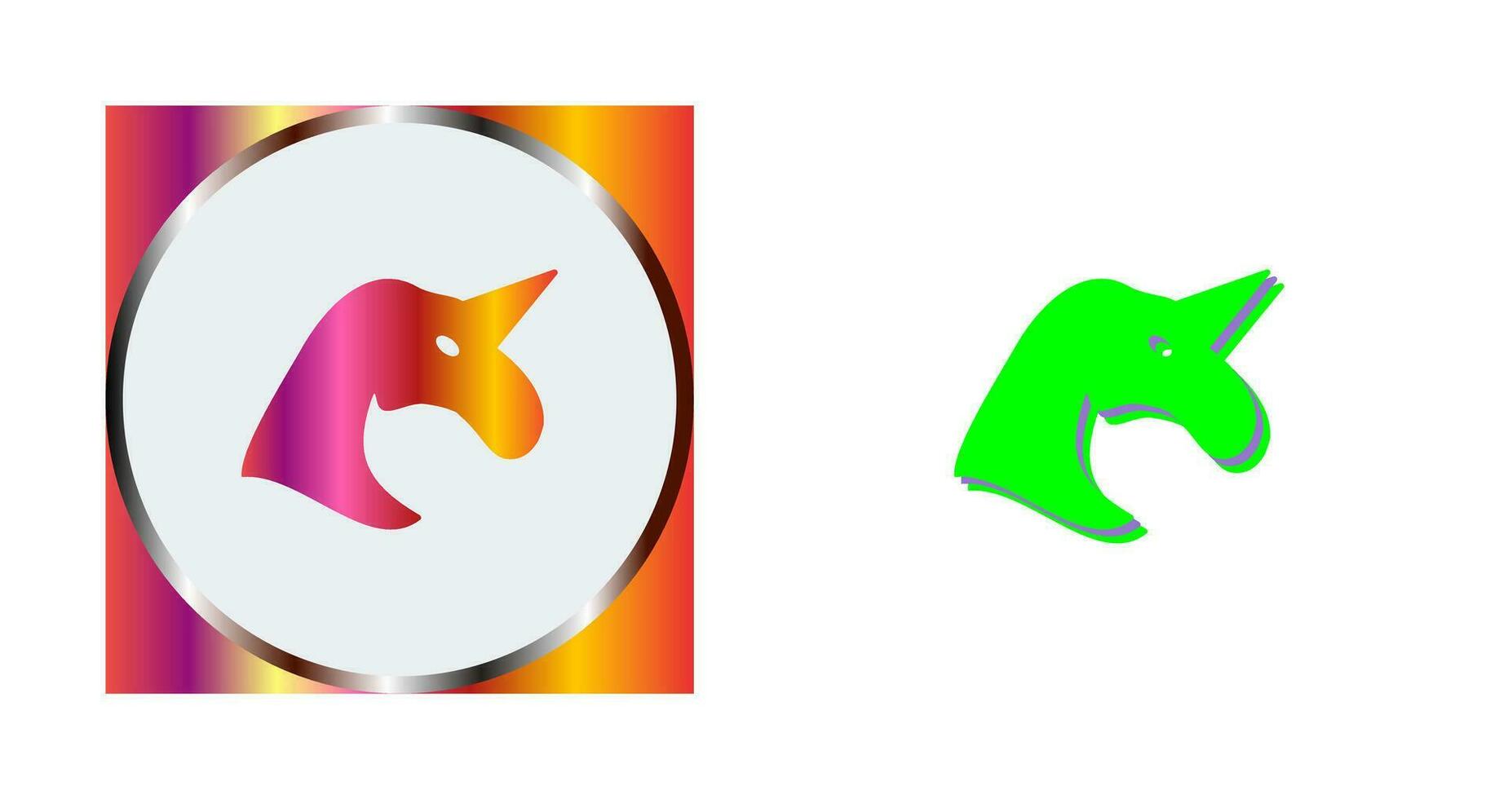Unicorn Vector Icon