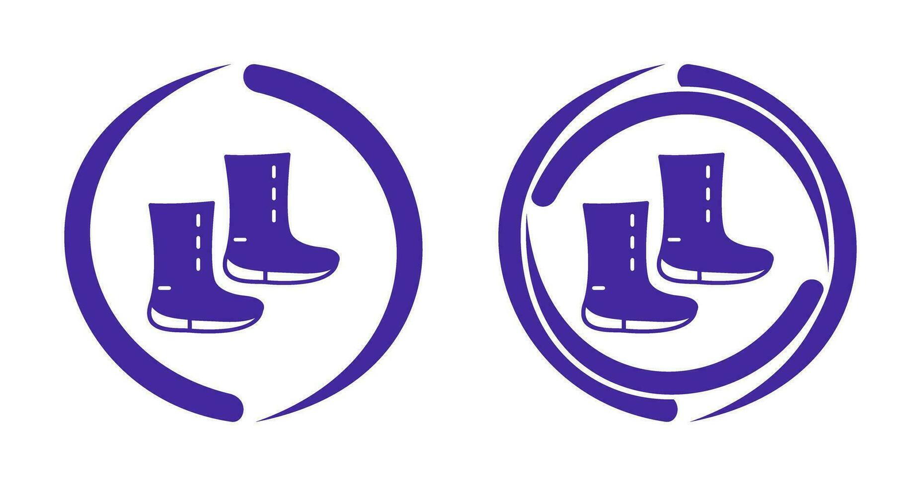 Unique Boots Vector Icon