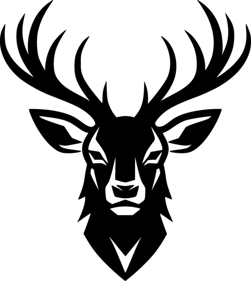 Dear - Minimalist and Flat Logo - Vector illustration