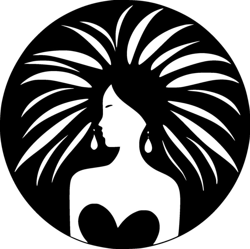Boho - High Quality Vector Logo - Vector illustration ideal for T-shirt graphic