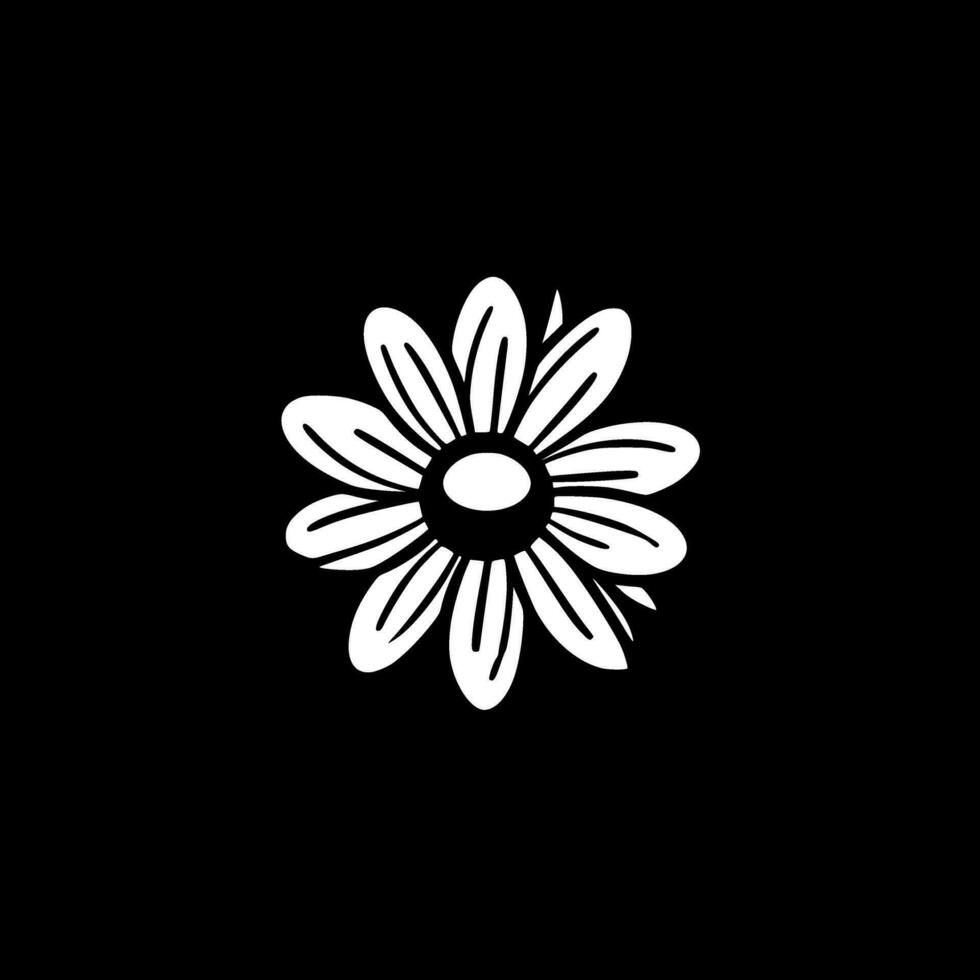 Daisy - Minimalist and Flat Logo - Vector illustration