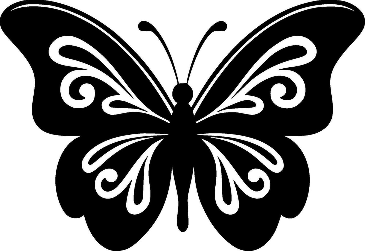 mariposa - alto calidad vector logo - vector ilustración ideal para camiseta gráfico