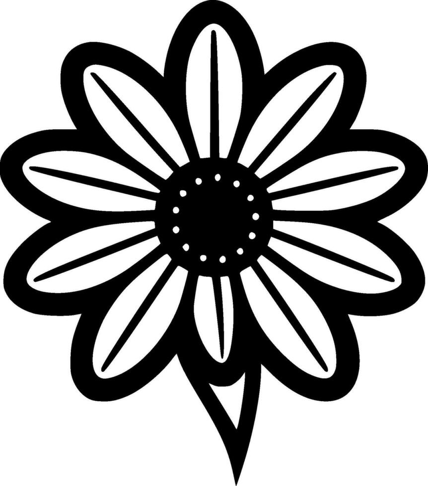 Daisy - High Quality Vector Logo - Vector illustration ideal for T-shirt graphic