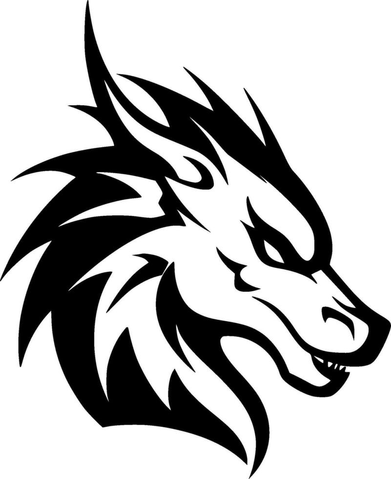 Dragon - High Quality Vector Logo - Vector illustration ideal for T-shirt graphic