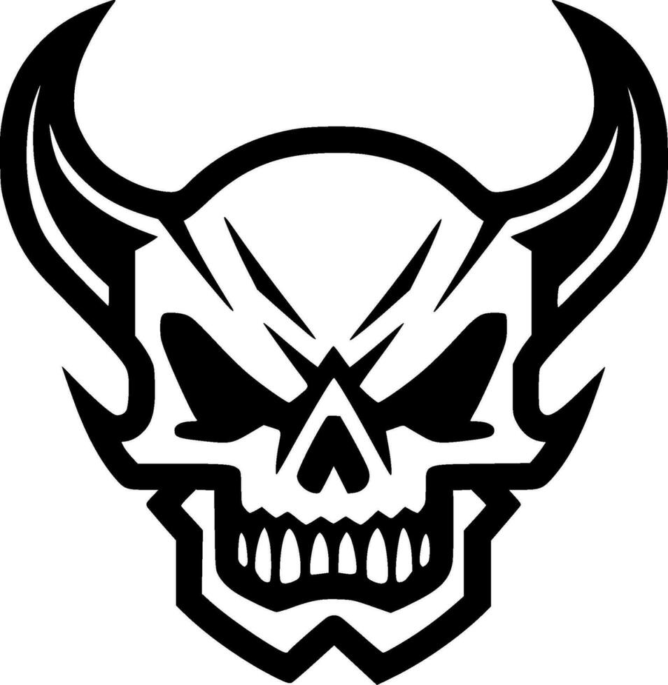 Skull - High Quality Vector Logo - Vector illustration ideal for T-shirt graphic