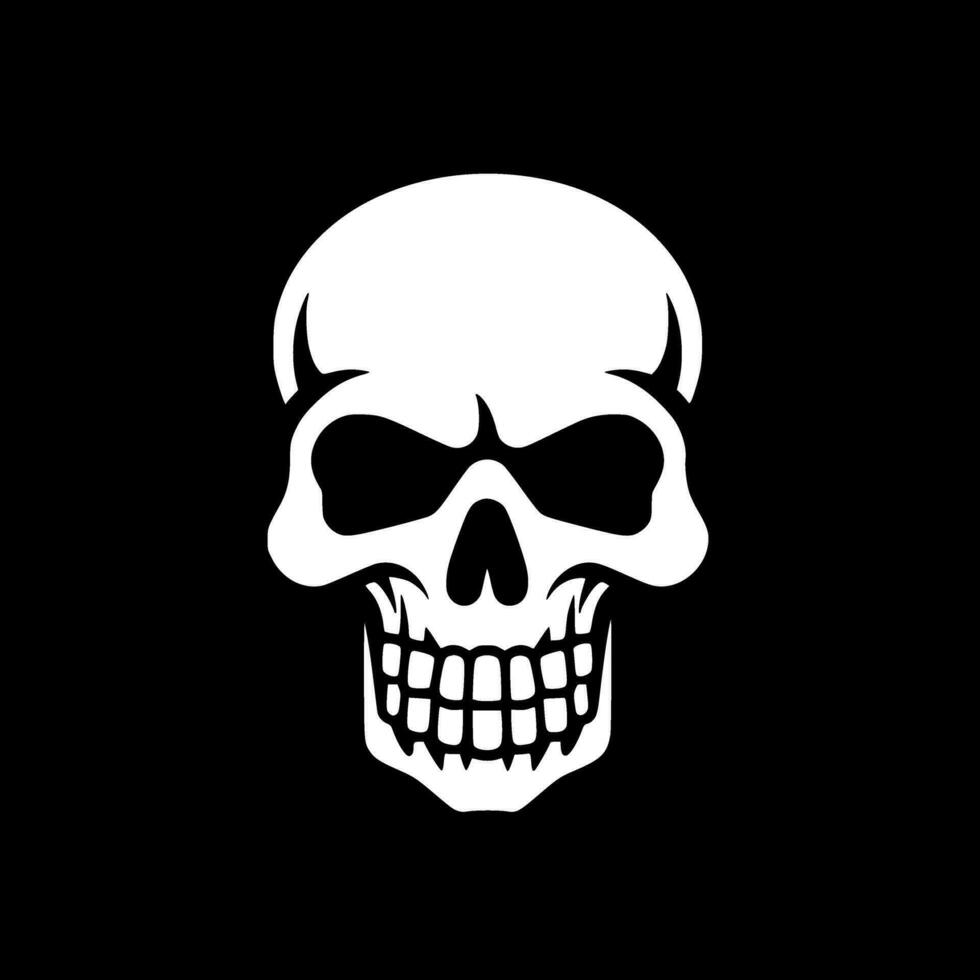 Skull - High Quality Vector Logo - Vector illustration ideal for T-shirt graphic