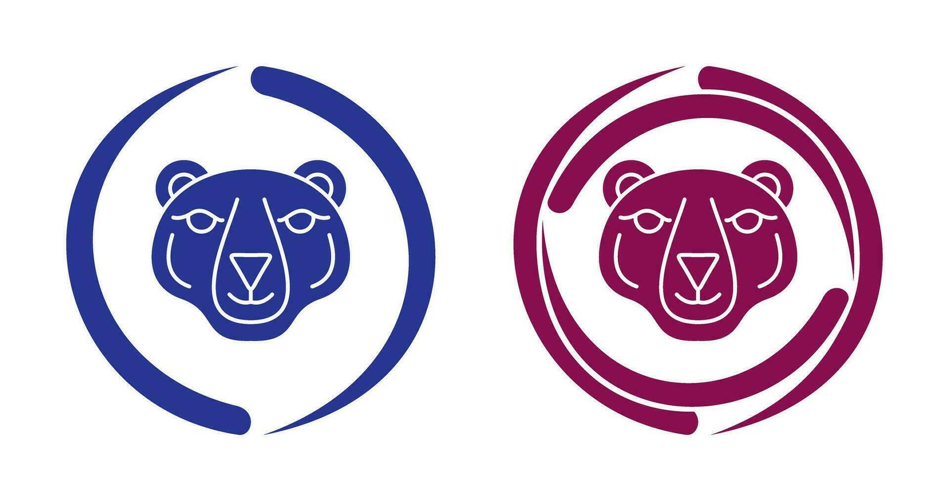 Polar Bear Vector Icon
