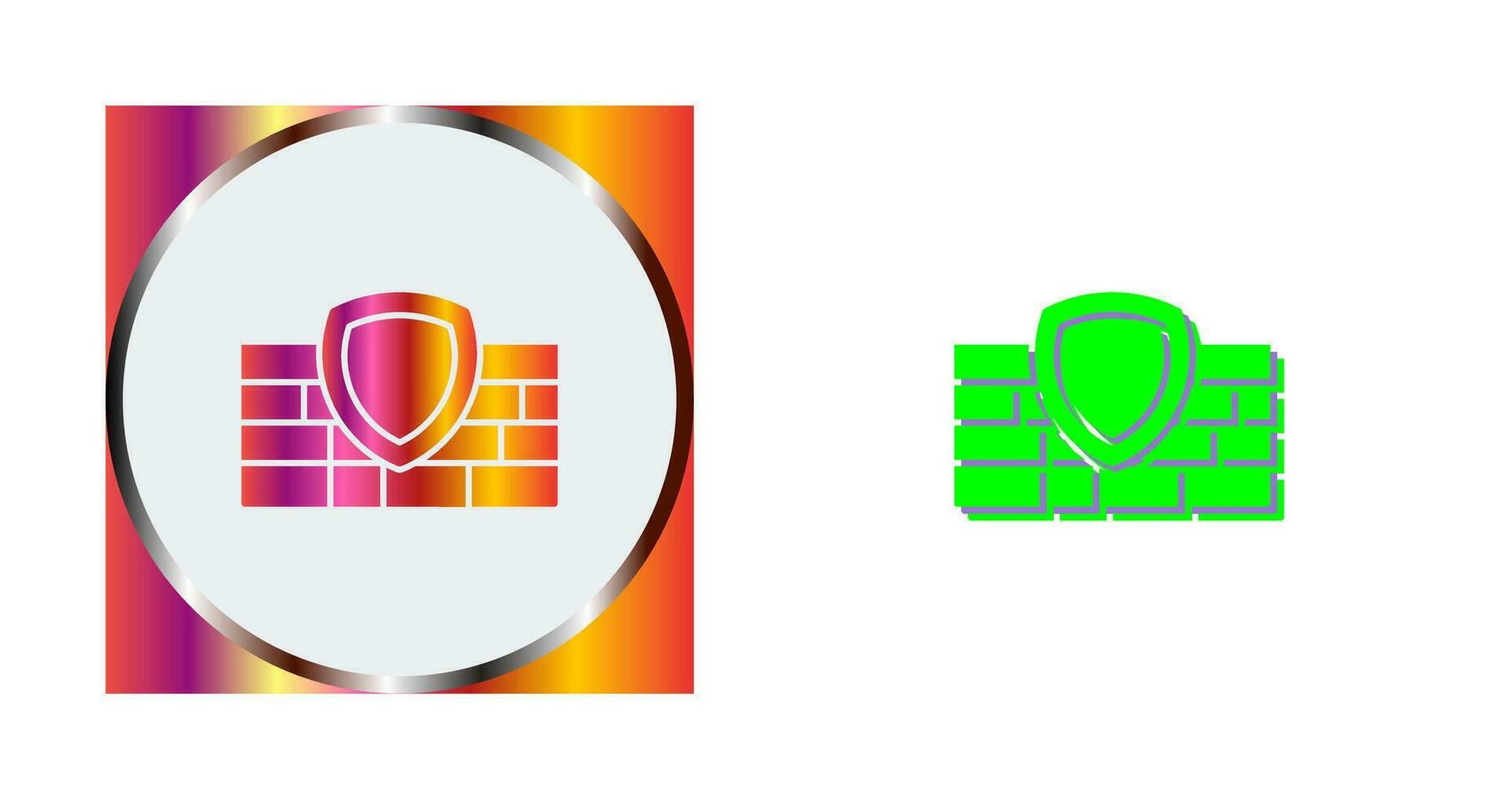 Firewall Vector Icon