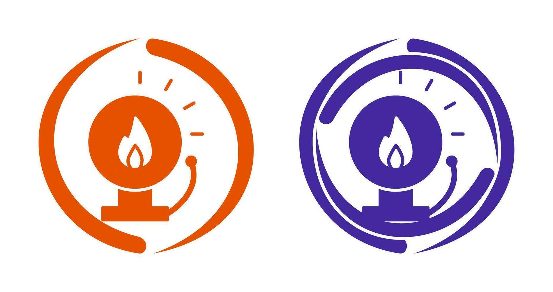 Unique Fire Alert Vector Icon
