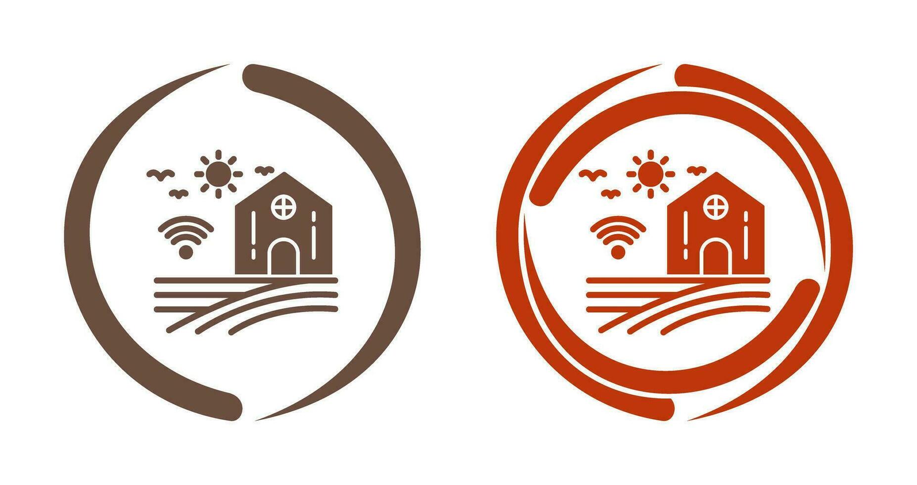Smart Farm Vector Icon