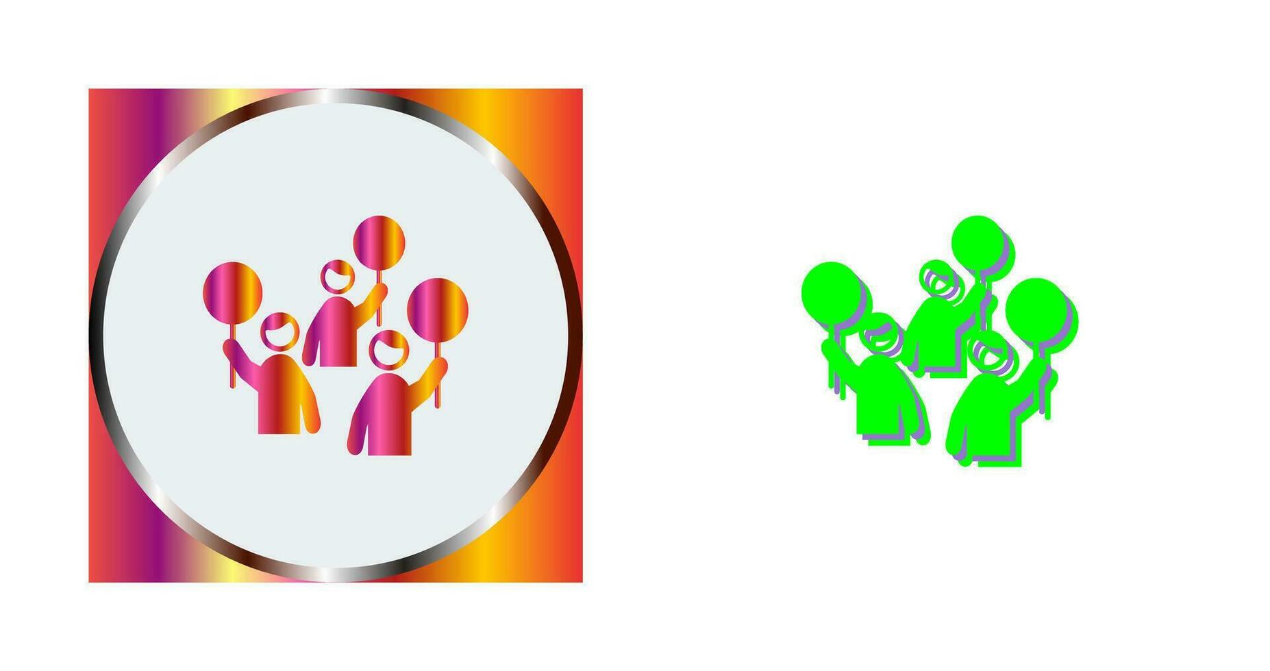 Protest Vector Icon