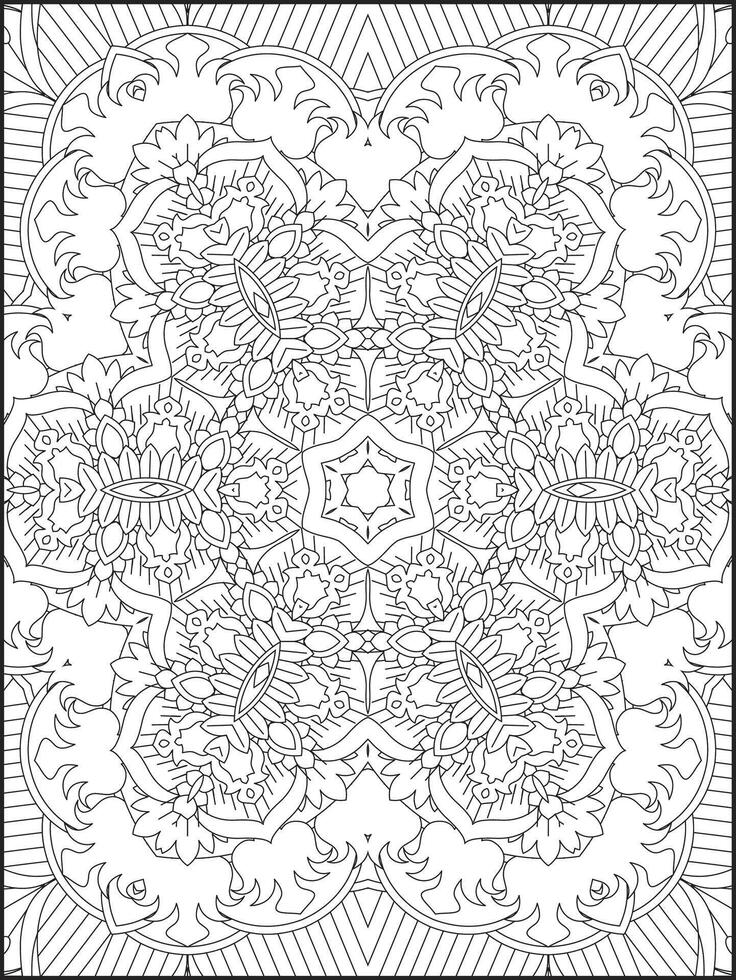 Mandala Coloring Pages, Adult Coloring Pages, Pattern Coloring Page ...