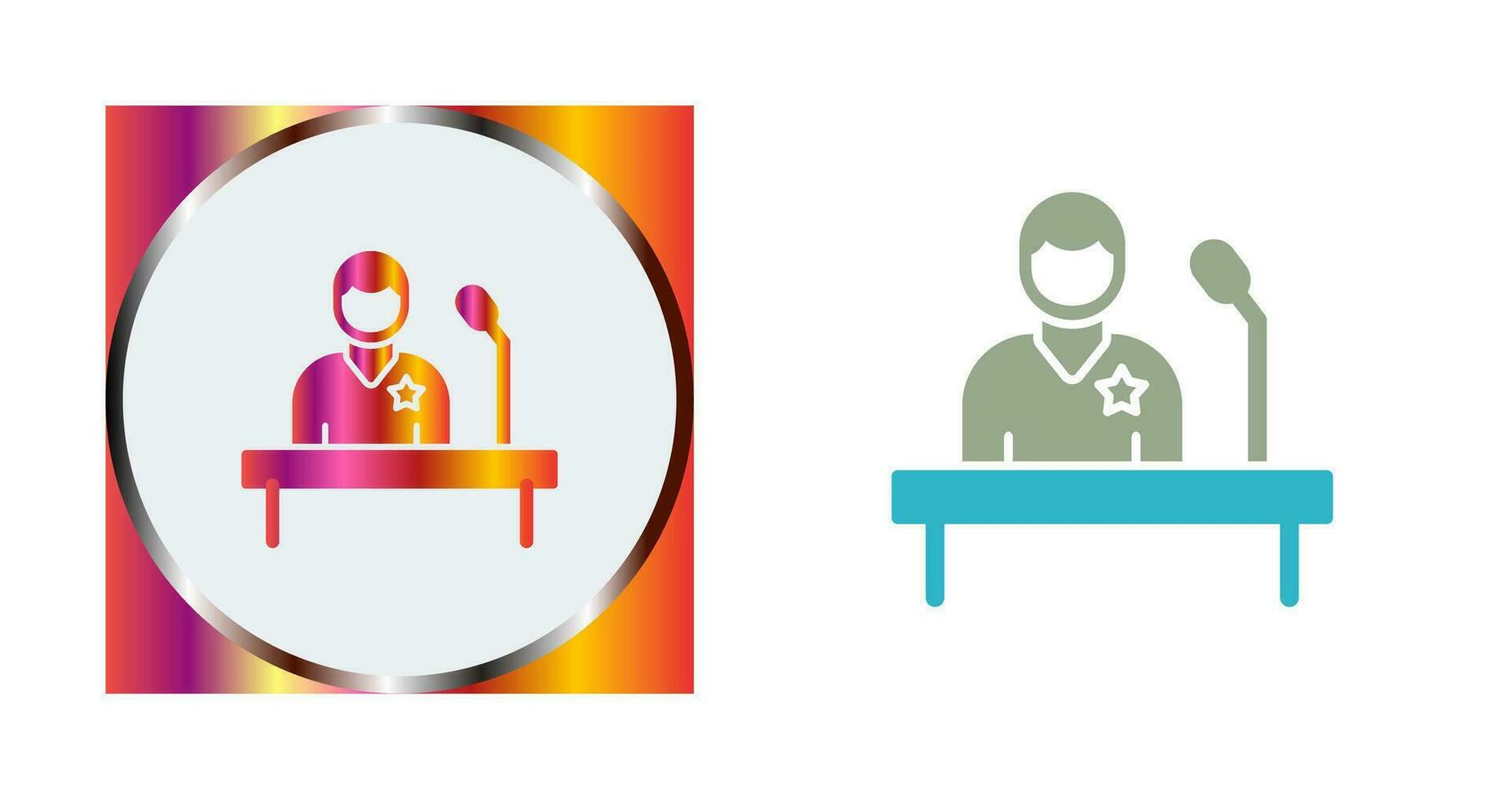 Candidate Vector Icon