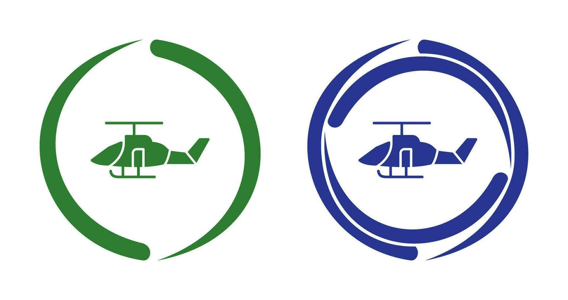 icono de vector de helicóptero militar