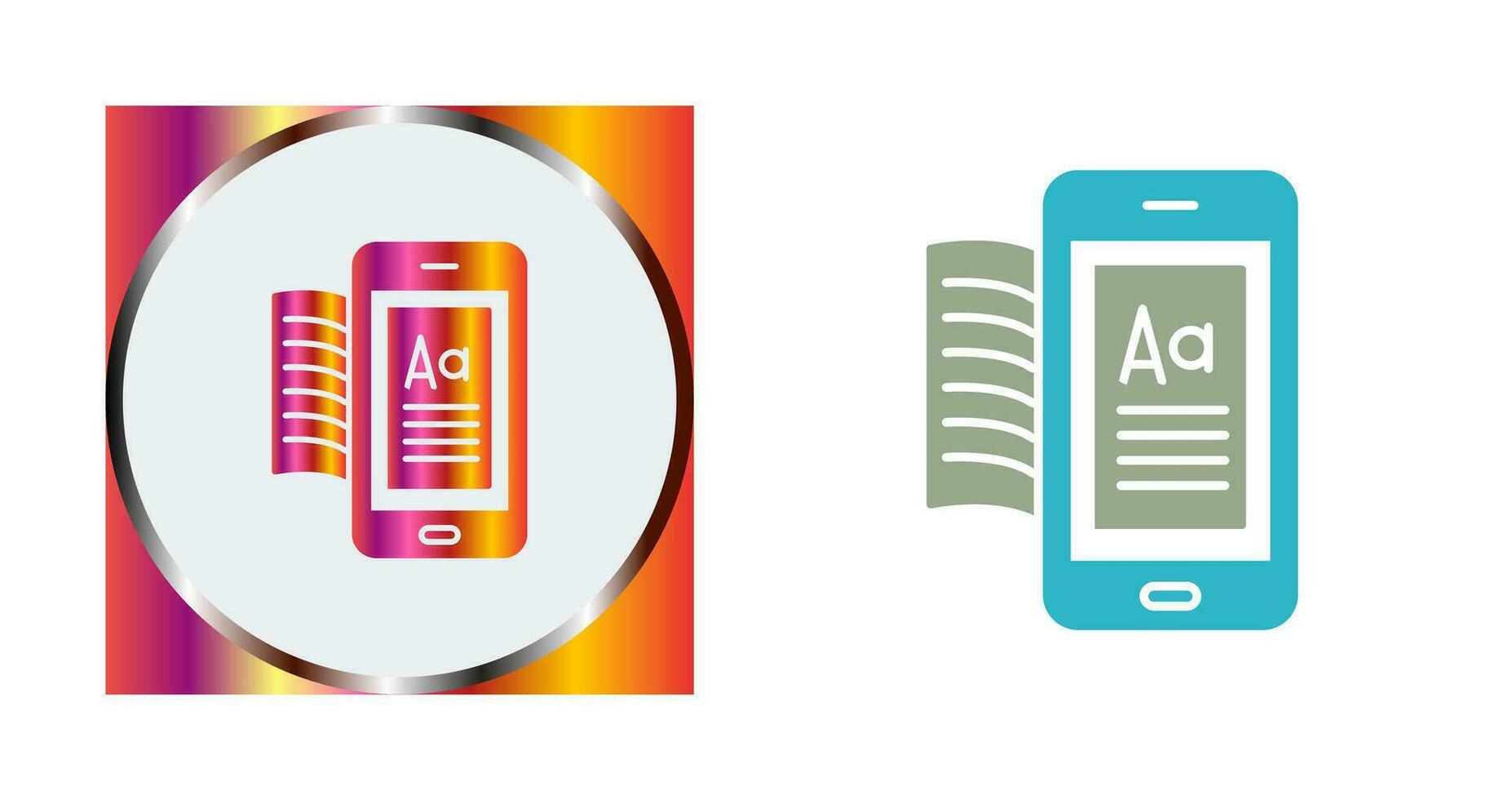 Ebook Vector Icon