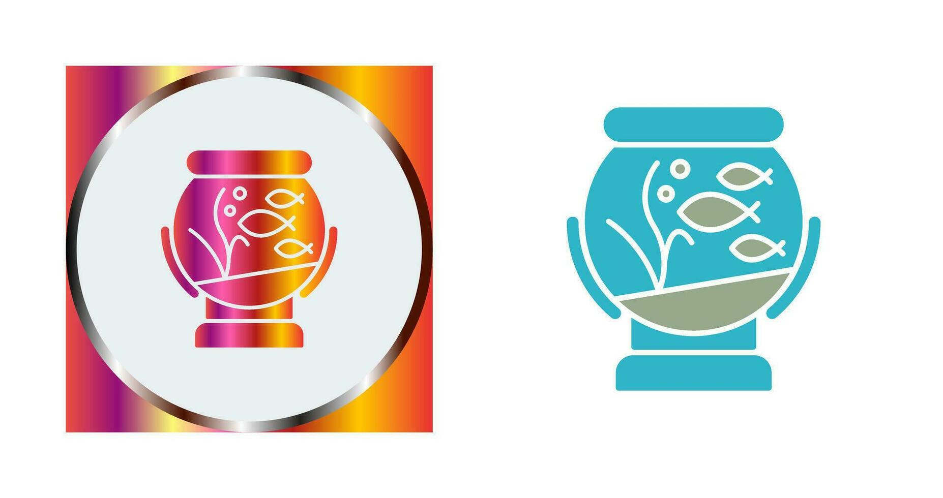 Fishbowl Vector Icon
