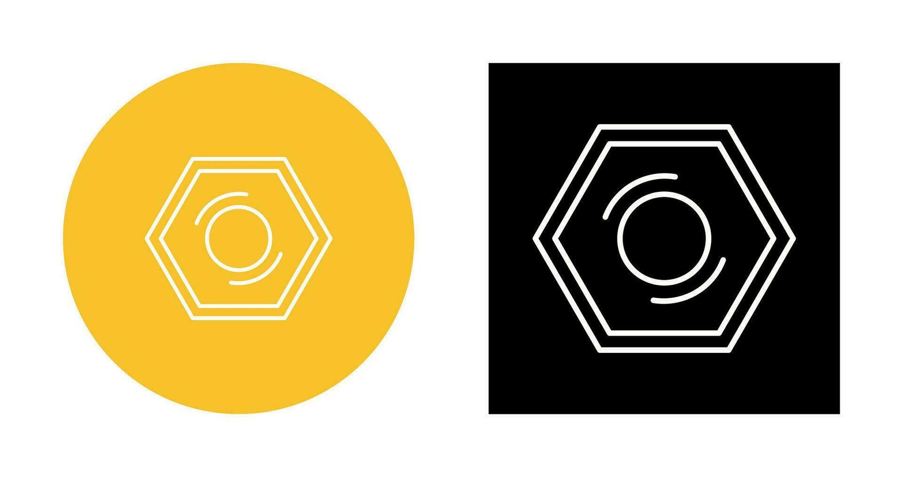Nut Vector Icon