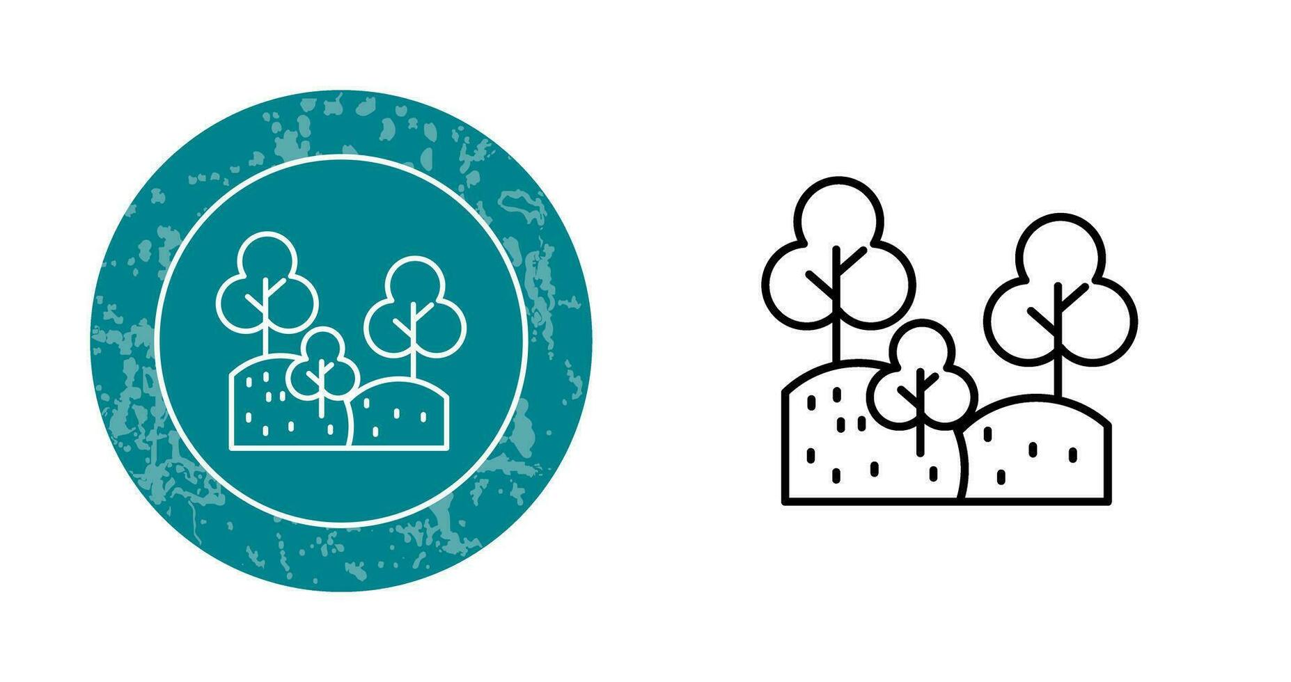 Forest Vector Icon