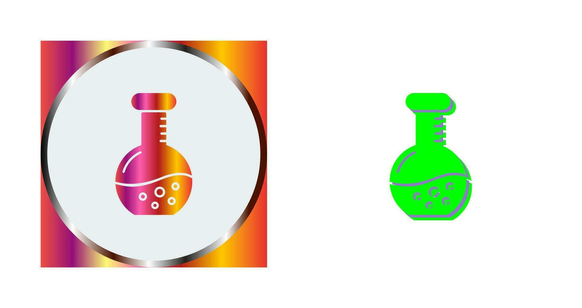 Flask Vector Icon