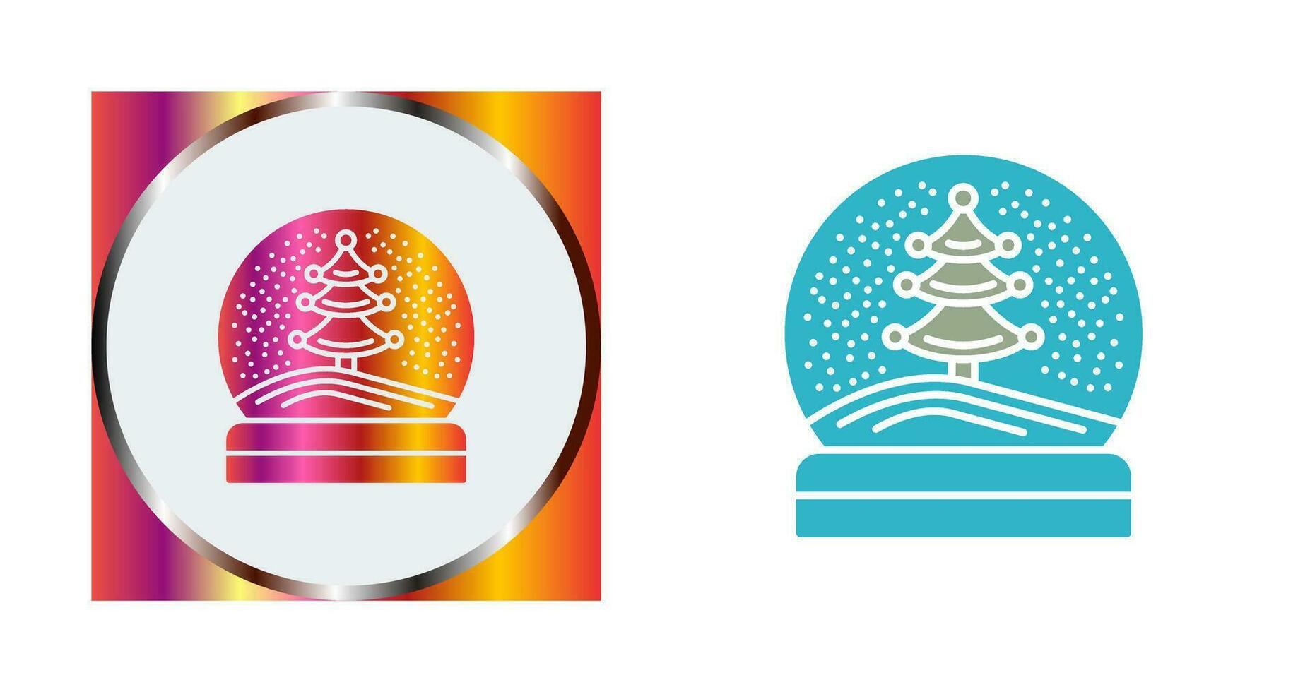 Snow Glob Vector Icon