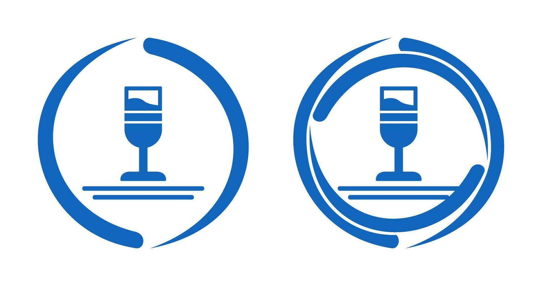 Rainbow Drink Vector Icon