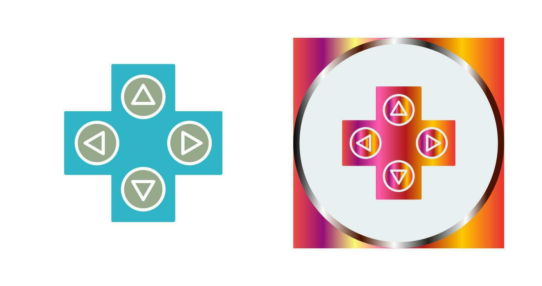 Unique Gaming Control Vector Icon
