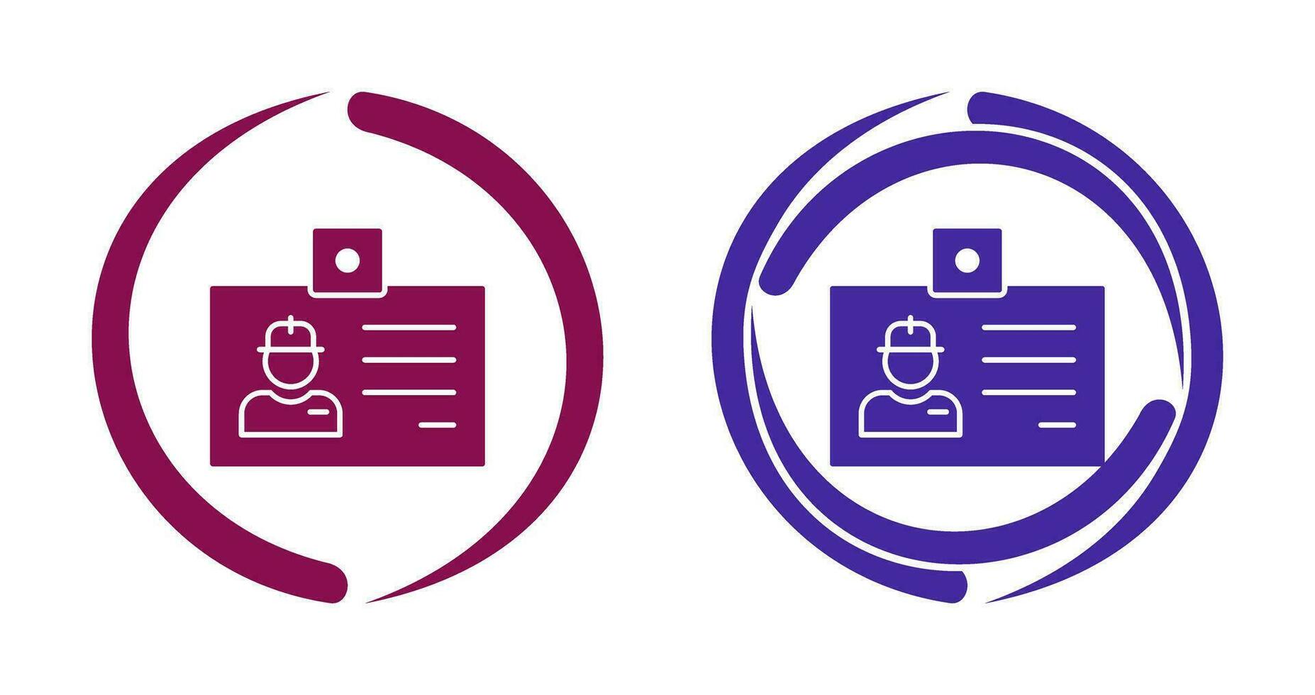 Identity Card Vector Icon