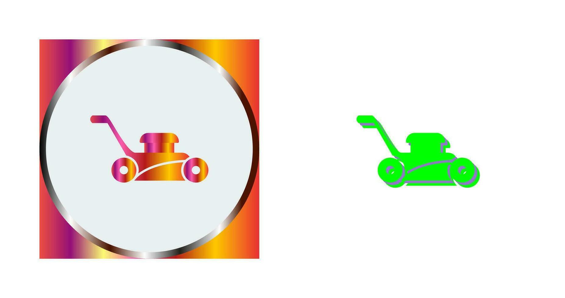 Lawn Mower Vector Icon